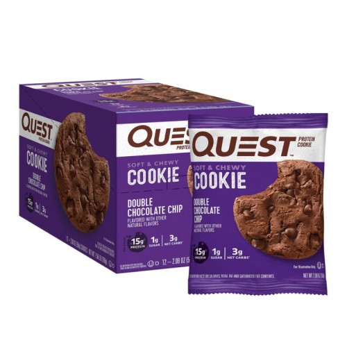 Quest Nutrition Protein Cookie, 1x59 Grams/12 bars box/